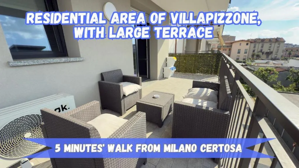 Image of 10 minutes from Fiera Milano with large terrace