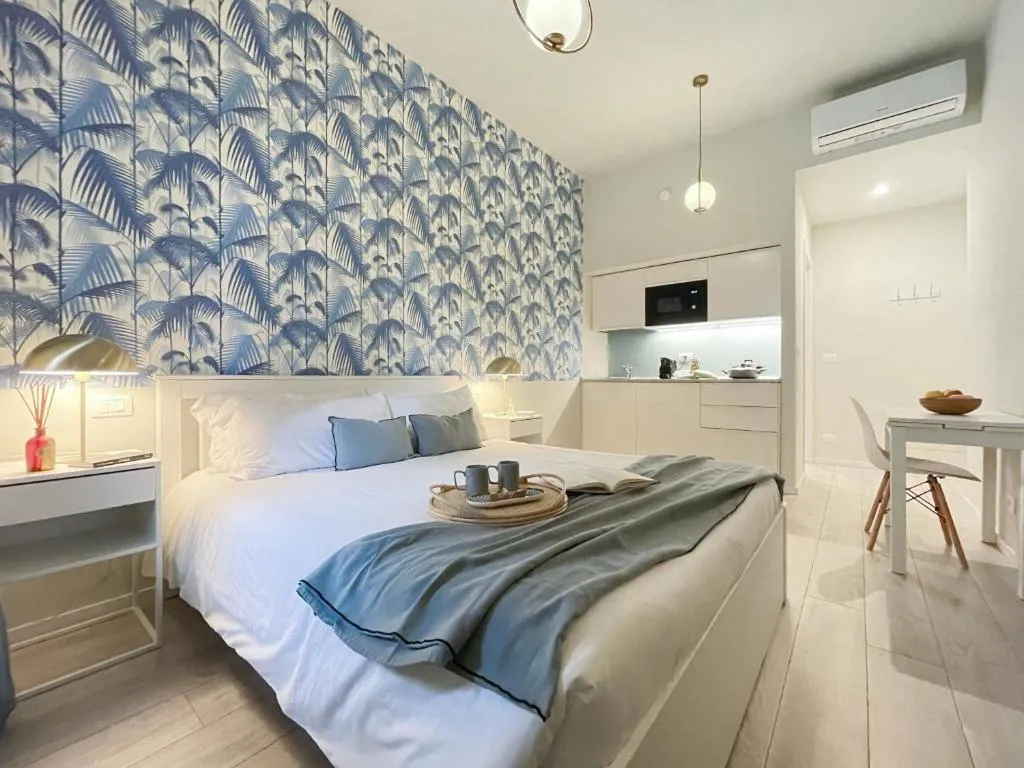 Image of Blue Palm Jungle Studio Self Checkin Design