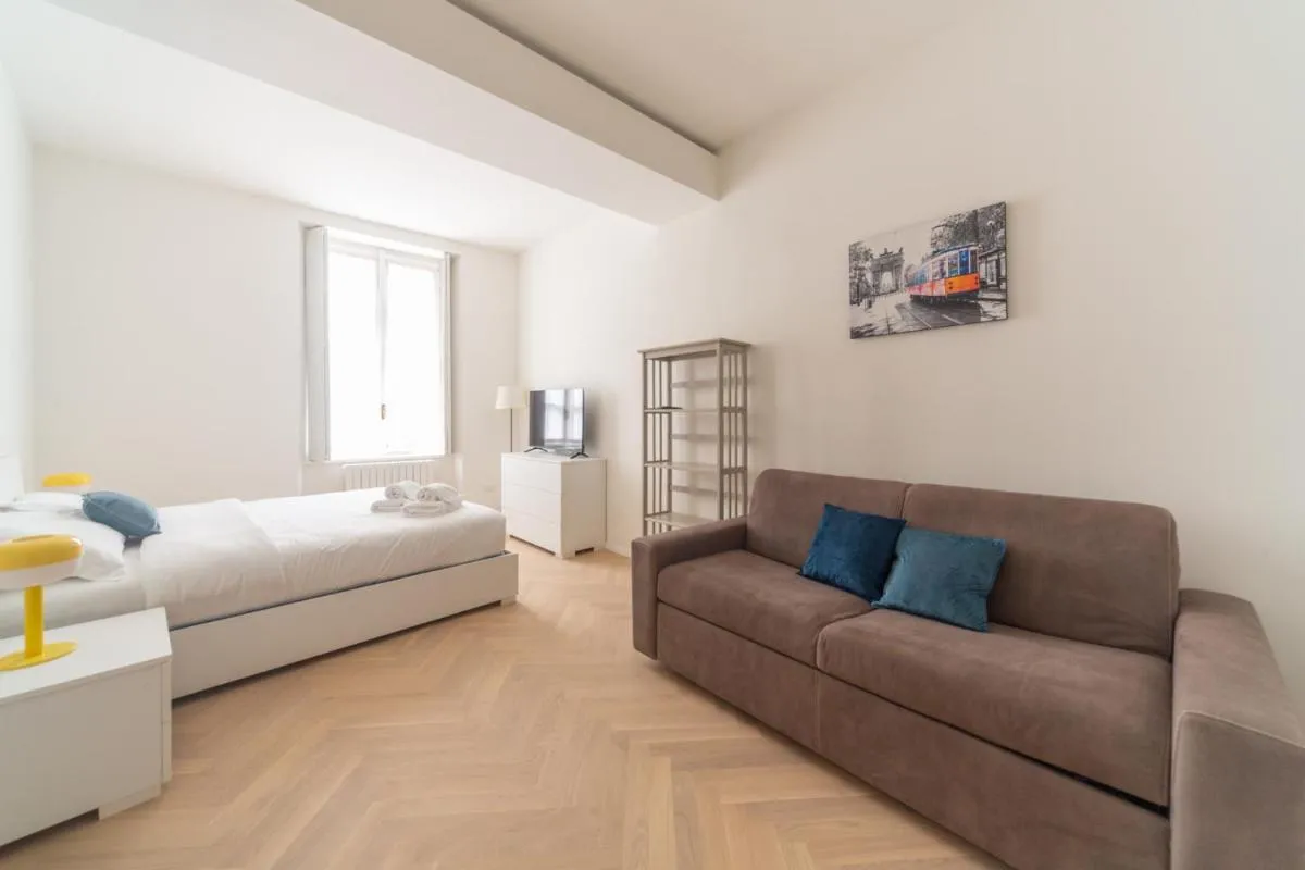 Image 1 of Charming 2-Bedroom Apartment in Milanese Building