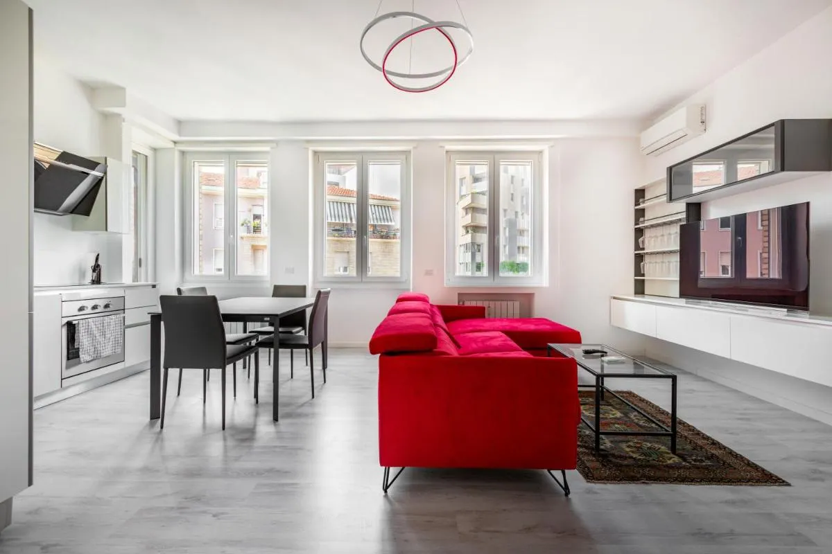 Image 4 of Garibaldi & Gae Aulenti Modern Apt with Private Parking!