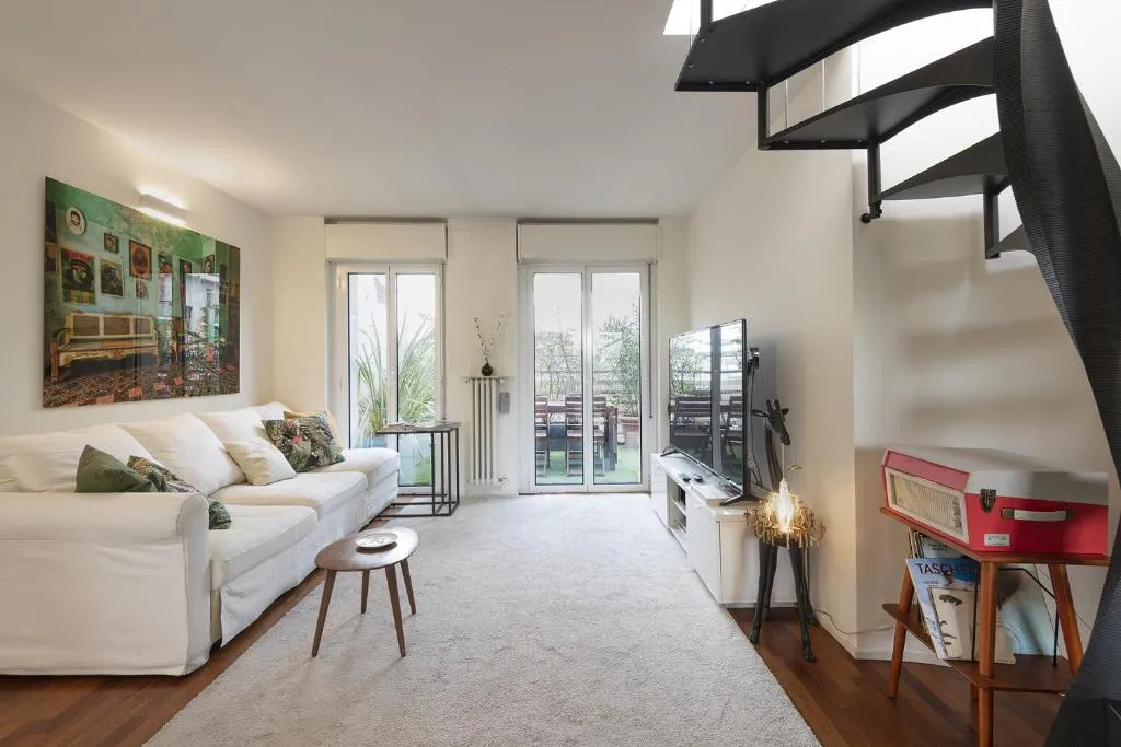 Image of Giresio 41 – Your Penthouse with Rooftop Garden in Milano Navigli – WIFI