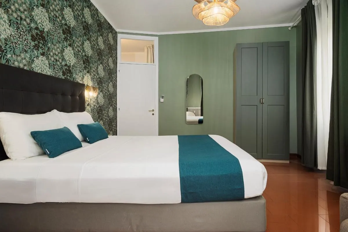 Image 1 of Stylish two-Bedroom apartment near Fiera Milano exhibition area just minutes from Wagner Metro Station Red Line M1